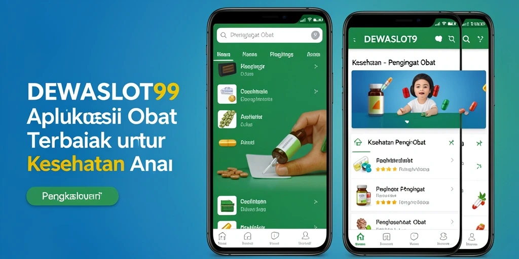 Tampilan antarmuka DEWASLOT99 untuk pengingat obat yang menarik.