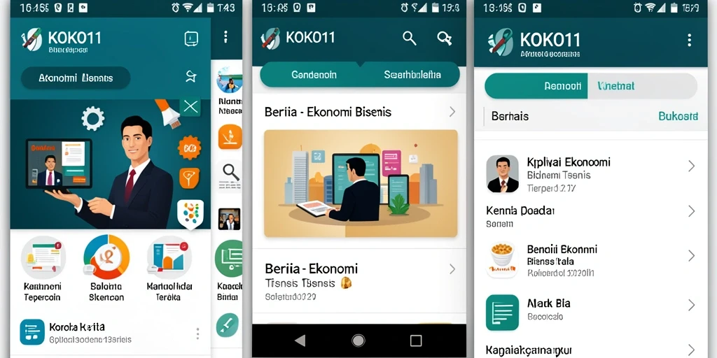 Tampilan antarmuka KOKO11 yang menarik dan user-friendly.