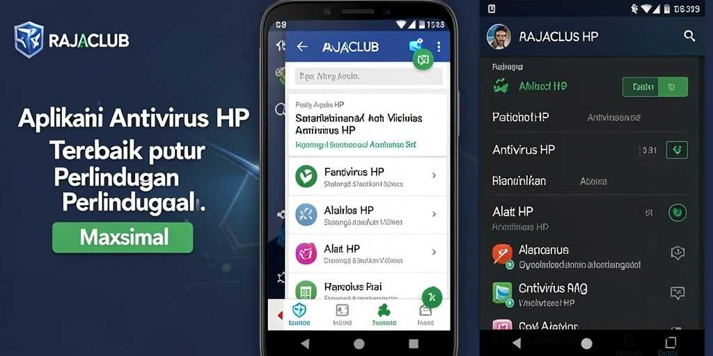 Tampilan antarmuka utama RAJACLUB yang user-friendly dan fungsional.